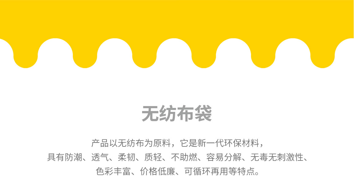 宁夏无纺布袋常用类型